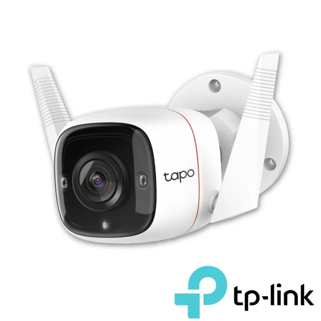 戶外室內1+1★新升級300萬畫素★【TP-Link】Tapo C310 戶外防水高清網路攝影機+Tapo C210室內攝影機