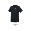 【NIKE 耐吉】男女短袖T恤-純棉 休閒 慢跑 上衣 黑白(AR4999-013)