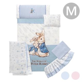 【奇哥官方旗艦】夢境比得兔六件床組/寢具組-M(寶寶寢具 寶寶床組 嬰兒床組 嬰兒寢具組)