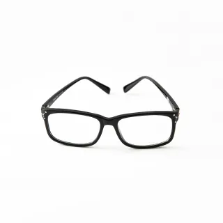 【ASLLY】LU1005亮鑽粗框濾藍光眼鏡
