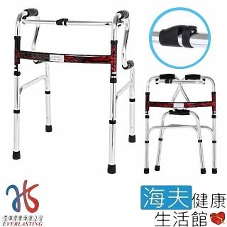 【海夫健康生活館】恆伸機械椅 未滅菌 扁圓管 R型搖擺 1吋助行器 顏色隨機出貨(ER-3437)