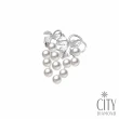【City Diamond 引雅】925純銀天然珍珠胸針多款選均一價(送給婆婆.媽媽母親節禮物)