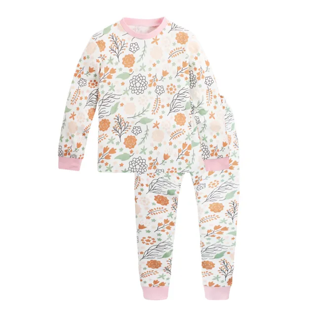【Baby 童衣】薄長袖家居服 純棉居家服 兒童套裝 21213(共４色)