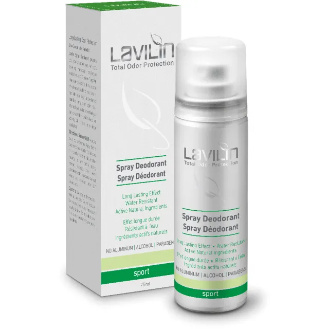 【Lavilin 蘭味蓮】全天持久淨味體香噴霧75ml(運動者專用)