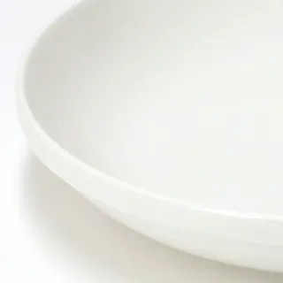【NITORI 宜得利家居】可堆疊深盤 DAY VALUE WH 23CM(盤子 深盤 可堆疊 DAYVALUE)