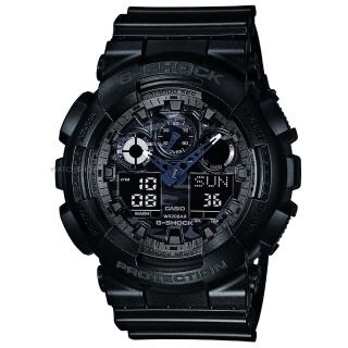 【CASIO 卡西歐】無限Tough精神G-SHOCK系列(GA-100CF-1A)