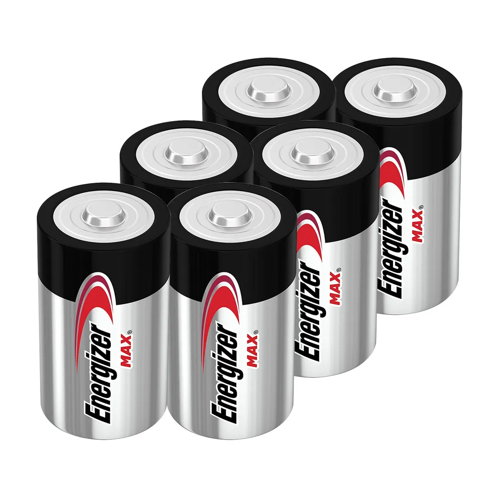 【Energizer 勁量】持久型1號鹼性電池-6顆入