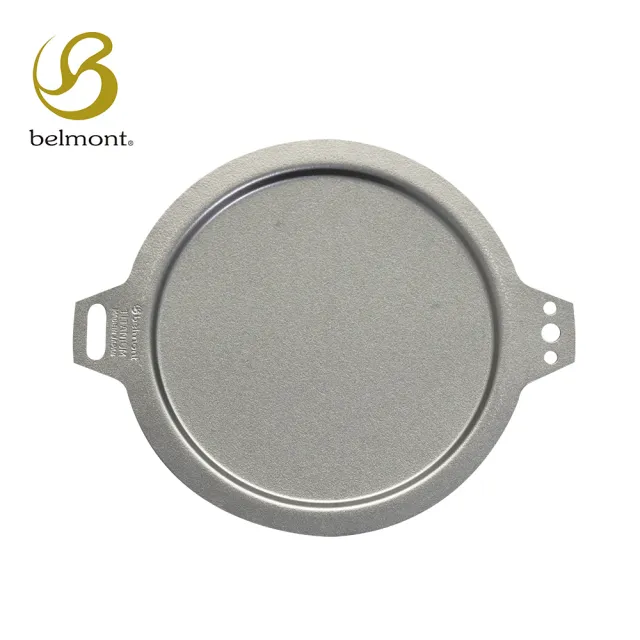 【Belmont】鈦杯蓋 BM-077  迷你鈦砧板/露營杯蓋(L)