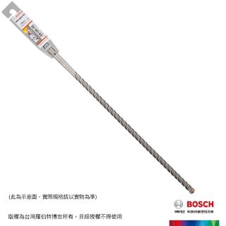 【BOSCH 博世】BOSCH SDS plus-5X 四溝四刃鎚鑽鑽頭(10x400x460mm)