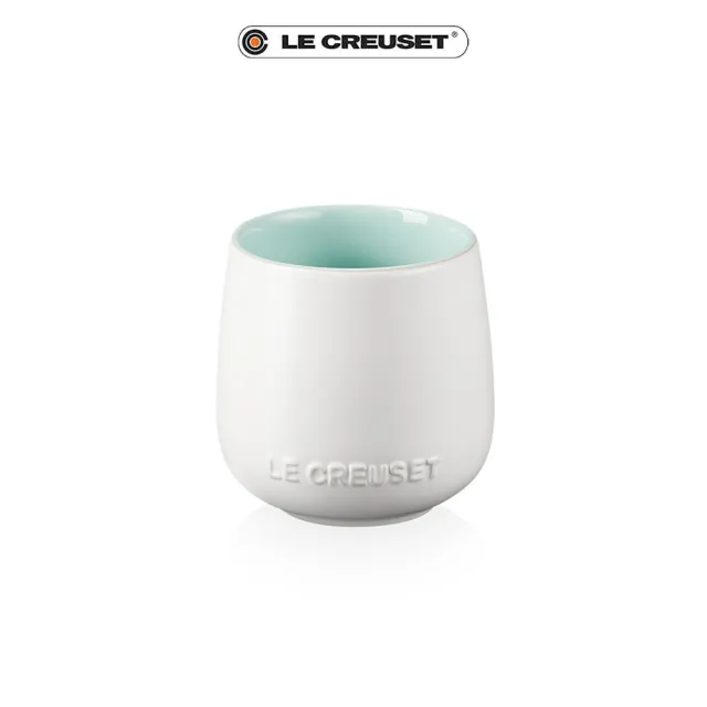 【Le Creuset】瓷器花蕾系列馬克杯250ml(棉花白/甜薄荷)