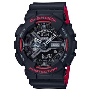 【CASIO 卡西歐】無限Tough精神G-SHOCK系列(GA-110HR-1A)