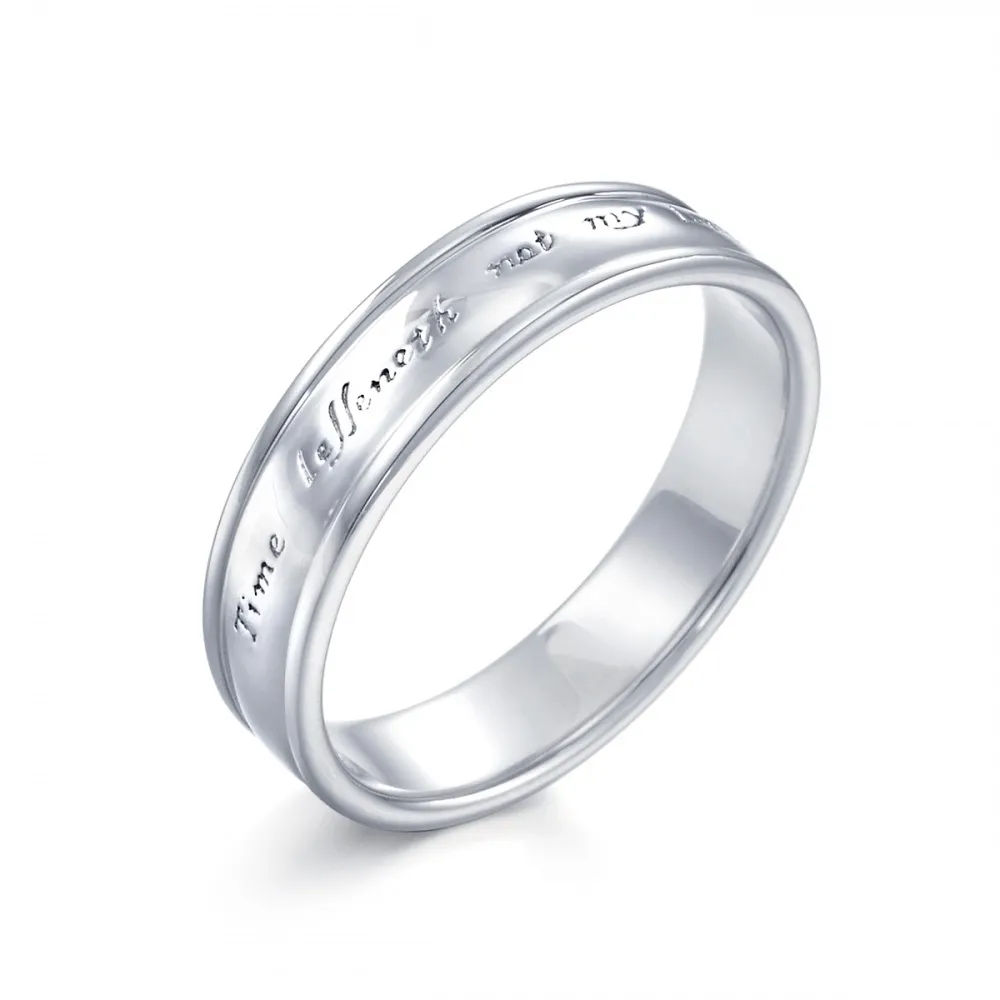 【PROMESSA】V&A博物館系列 真愛 鉑金情侶結婚戒指(女戒)