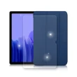 【VXTRA】三星 Galaxy Tab A7 2020 10.4吋 經典皮紋三折皮套+9H鋼化玻璃貼 T500 T505 T507(合購價)