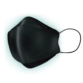 【U-MASK】防霾PM2.5韓版KF立體口罩(尊爵黑 成人 3片/袋)