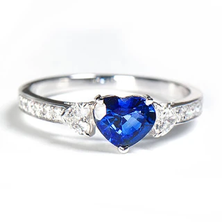 【禾美珠寶】天然皇家藍藍寶石戒指SN267(18K金)