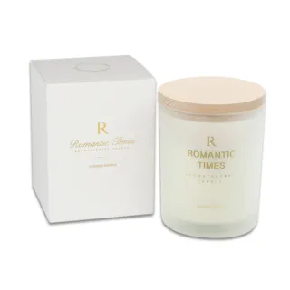 【CS22】簡約木蓋精油椰蠟香氛蠟燭(6種香味)