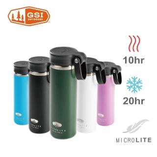 【美國GSI】輕量單手不鏽鋼保溫杯-0.5L提環(保溫瓶)