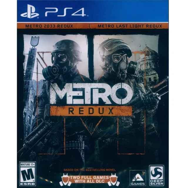 【SONY 索尼】PS4 戰慄深隧二合一終極完整加強版 英文美版(METRO REDUX)