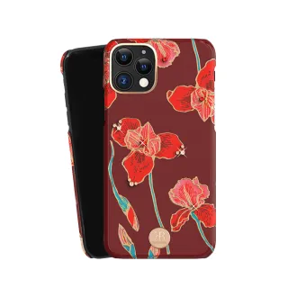 【Kingxbar】iPhone 11 Pro 手機殼 i11 Pro 5.8吋 保護殼 施華洛世奇水鑽保護套(花季系列-木棉花)