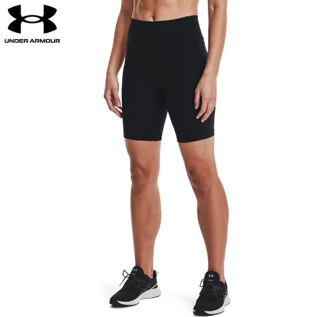 【UNDER ARMOUR】UA官方直營 女 Meridian緊身運動短褲 _1355914-001(黑)