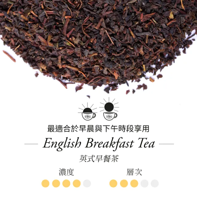 【TWG Tea】時尚茶罐雙入禮盒組 英式早餐茶100g+帝王普洱100g(黑茶+普洱茶)