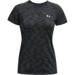 【UNDER ARMOUR】UA 女 Tech 短袖T-Shirt -優惠商品(黑)