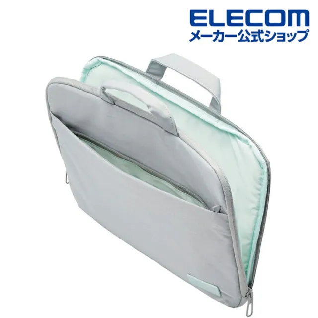 【ELECOM】OT兩用電腦包14吋-煙燻藍(ELBMOF07BU2)