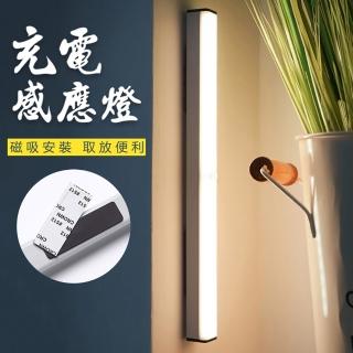 【豪麥源】充電感應燈(充電式智慧感應小夜燈 房間走廊小夜燈 廁所衣櫃照明燈 房間床頭燈)