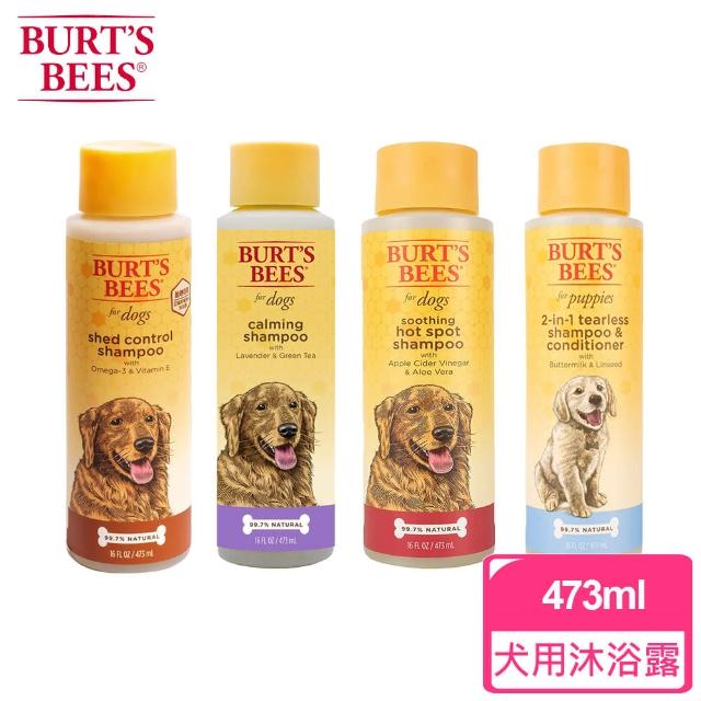 【BURT’S BEES】天然蜜肌系列 犬用沐浴露 多種香味(16oz/473ml)