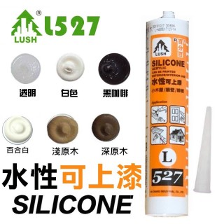 L527 樹牌 水性矽利康 5支 300ml(百合白 / 白色)
