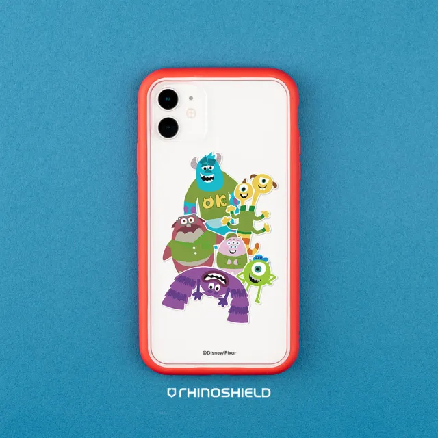【RHINOSHIELD 犀牛盾】iPhone 11/11 Pro系列 Mod NX邊框背蓋手機殼/怪獸電力公司-萬事OK社(迪士尼)