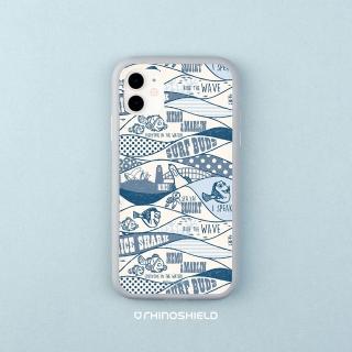 【RHINOSHIELD 犀牛盾】iPhone X/Xs/XR/Xs Max Mod NX邊框背蓋手機殼/海底總動員-復古風(迪士尼)