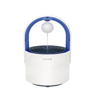 【KINYO】USB供電磁懸浮吸入式迷你捕蚊燈(KL-5382)