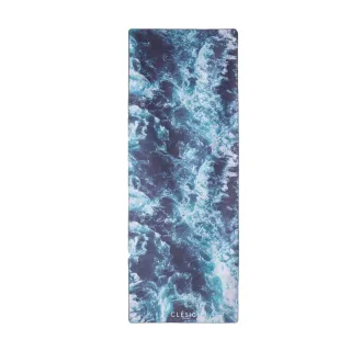 【Clesign】OSE ECO YOGA TOWEL 瑜珈舖巾 - D12 Blue Sea(濕止滑瑜珈舖巾)