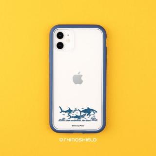 【RHINOSHIELD 犀牛盾】iPhone X/Xs/XR/Xs Max Mod NX邊框背蓋手機殼/海底總動員-喫素的鯊魚(迪士尼)