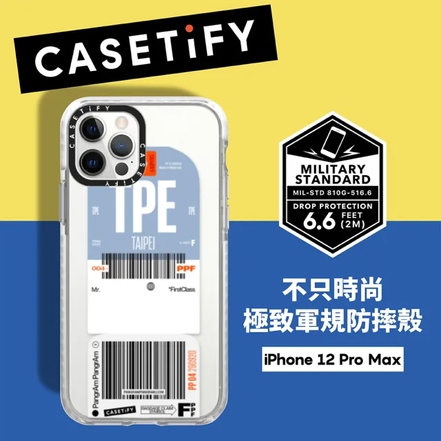 【Casetify】iPhone 12 Pro Max 耐衝擊保護殼-城市通行-台北(Casetify)