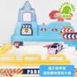 【Playful Toys 頑玩具】360度軌道停車場(軌道車 聲光玩具 玩具車)