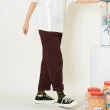【gozo】側邊條設計彈性長褲(兩色)
