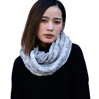 【OT SHOP】圍巾 台灣製針織圍脖 D7015(冬日保暖 圍巾)