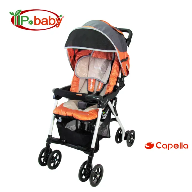 【YIP baby】Capella自動收合/單手秒收 輕便型嬰兒手推車(嬰兒推車 嬰兒車 折疊嬰兒車)