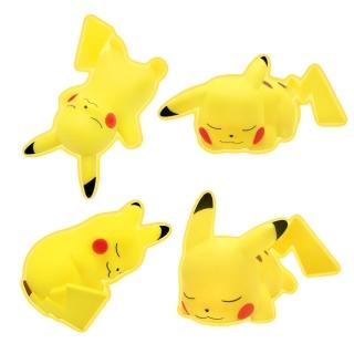 【POKEMON 精靈寶可夢】神奇寶貝皮卡丘小夜燈2入(附電池 燈具)