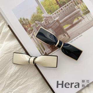 【HERA 赫拉】ll現貨ll日本TP同款復古蝴蝶結山茶花醋酸彈簧夾髮飾-小款2入組#H100414C(現貨瘋搶中)
