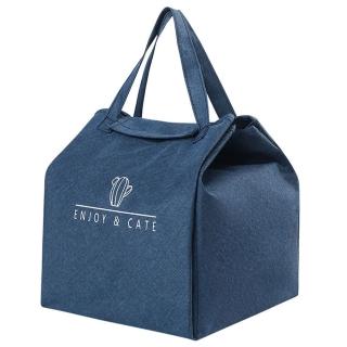 【E.City】母親節禮物 創意兩用餐墊保溫便當購物收納袋