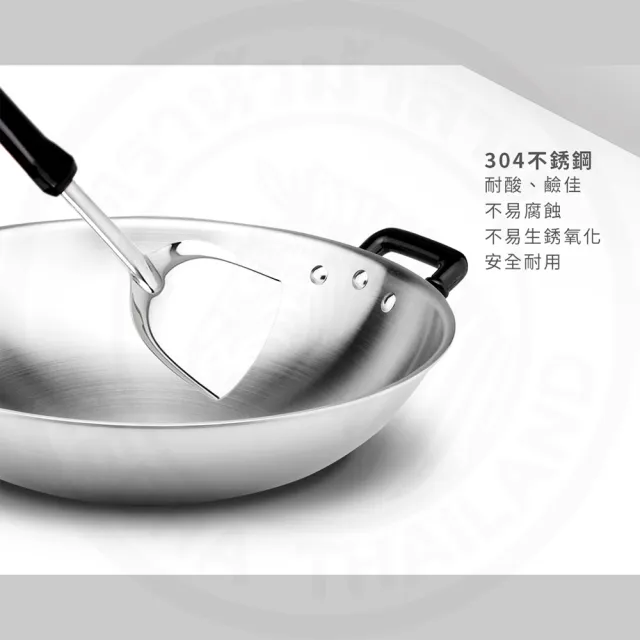 【ZEBRA 斑馬牌】304不鏽鋼電木煎匙 104S 鍋鏟 中華鏟(SGS檢驗合格 安全無毒)