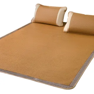 【莫菲思】雙人籐蓆 冬暖夏涼 可折疊 涼感 冬夏兩用 涼墊 床蓆