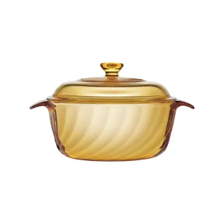 【CorelleBrands 康寧餐具】Trianon 1.5L晶炫透明鍋