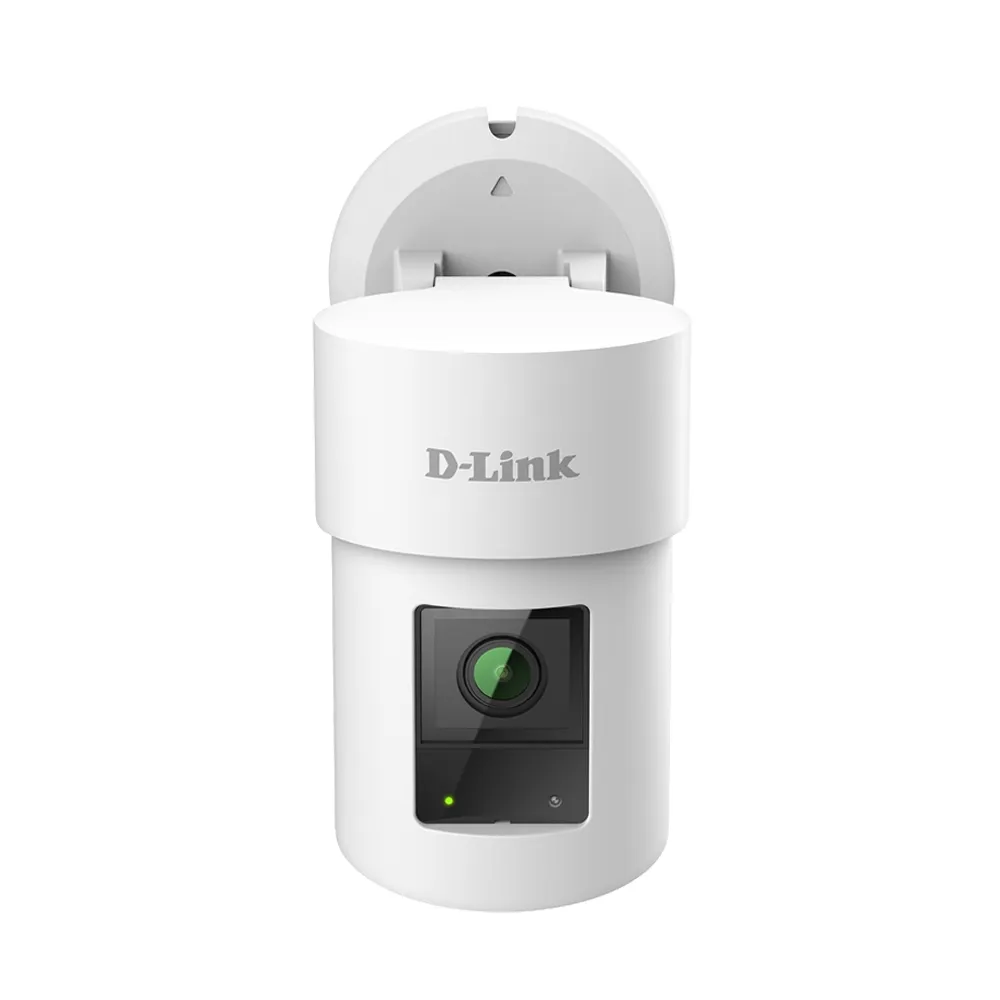 【D-Link】DCS-8635LH 1440P QHD 400萬畫素戶外全景旋轉無線網路攝影機/監視器 IP CAM(全彩夜視/IP65防水)