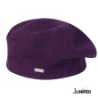 【Juniper 朱尼博】MIT經典百變純羊毛貝蕾帽 TJW1004(貝雷帽/畫家帽/針織帽)