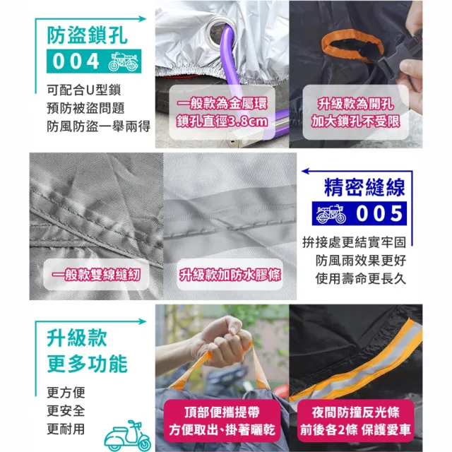 【DREAMCATCHER】升級款機車防水車罩-L(機車套/防塵套/防塵罩/摩托車罩/防雨/防曬)