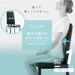 【ELECOM】ECLEAR椅背用花生按摩球